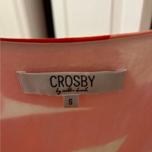 Colorful Abstract Print Ruffle Sleeve - Picture 4 of 4